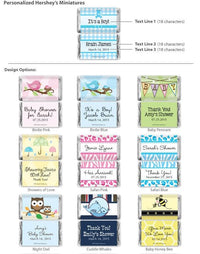 Thumbnail for Personalized Baby Shower Hershey Miniatures (Many Designs Available)