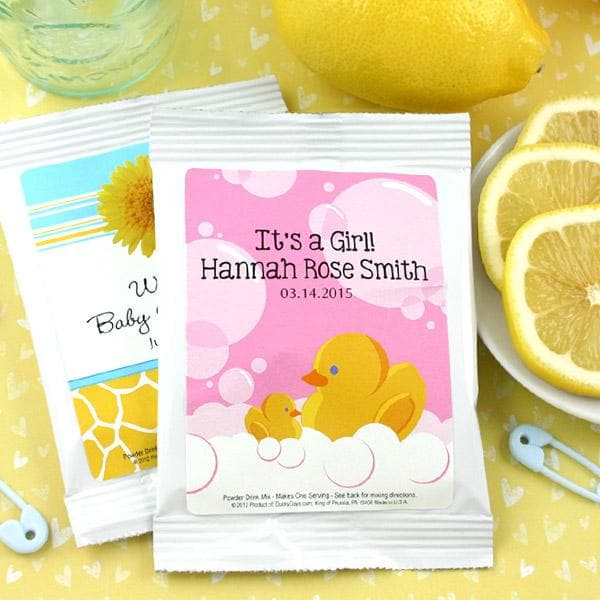 Personalized Baby Lemonade Favors (Many Designs Available)