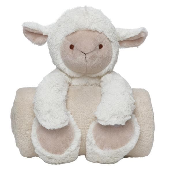 Lambie Bedtime Huggie and Blanket Set (2 Pieces)