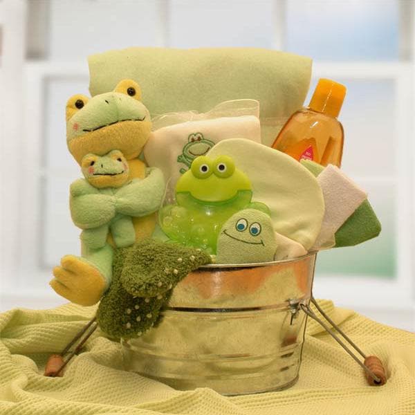 Little Pollywogs Baby Bath Tub Gift Basket