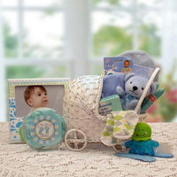 Thumbnail for Bundle of Joy Baby Gift Basket - Blue