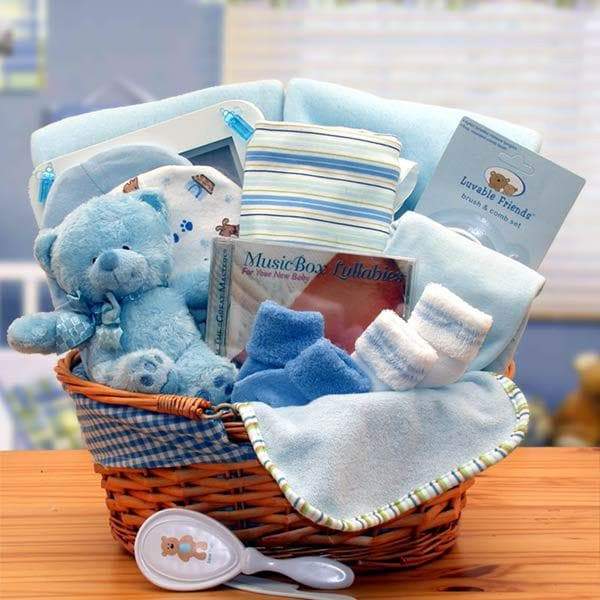 Baby Boy Gift Basket - Blue