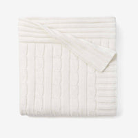 Thumbnail for My Favorite Blankie Cable Blanket - Pink, Blue or White (Personalization Available)