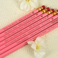 Thumbnail for Baby Shower Pencils (Available in Pink or Blue) - Set of 12