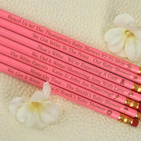 Thumbnail for Baby Shower Pencils (Available in Pink or Blue) - Set of 12