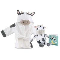 Thumbnail for Colby the Cow Plush Plus Book for Baby & Cow Hooded Robe