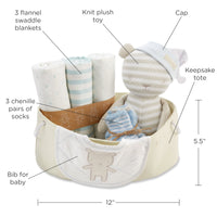 Thumbnail for Beary Special 10-Piece Welcome Gift Set (Blue) (Personalization Available)