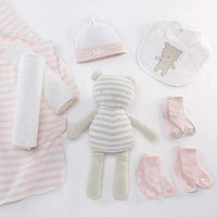 Thumbnail for Beary Special 10-Piece Welcome Gift Set (Pink) (Personalization Available)