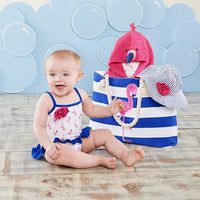 Thumbnail for Flamingo 4-Piece Nautical Gift Set with Canvas Tote for Mom
