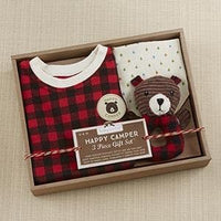 Thumbnail for Happy Camper 3 Piece Gift Set (Red Plaid)