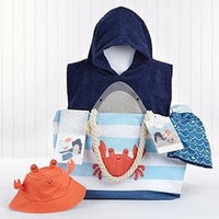Thumbnail for Shark 4-Piece Beach Gift Set with Canvas Tote for Mom
