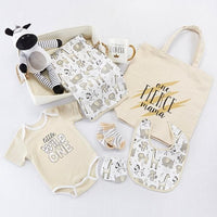 Thumbnail for Safari 9-Piece Baby Gift Basket (Personalization Available)