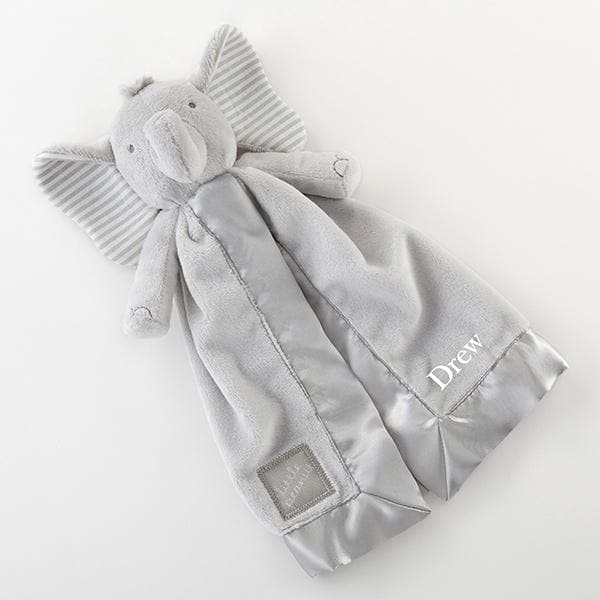 Little Peanut Elephant Rattle Lovie (Personalization Available)