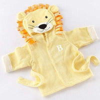 Thumbnail for Big Top Bath Time Lion Hooded Spa Robe (Personalization Available)