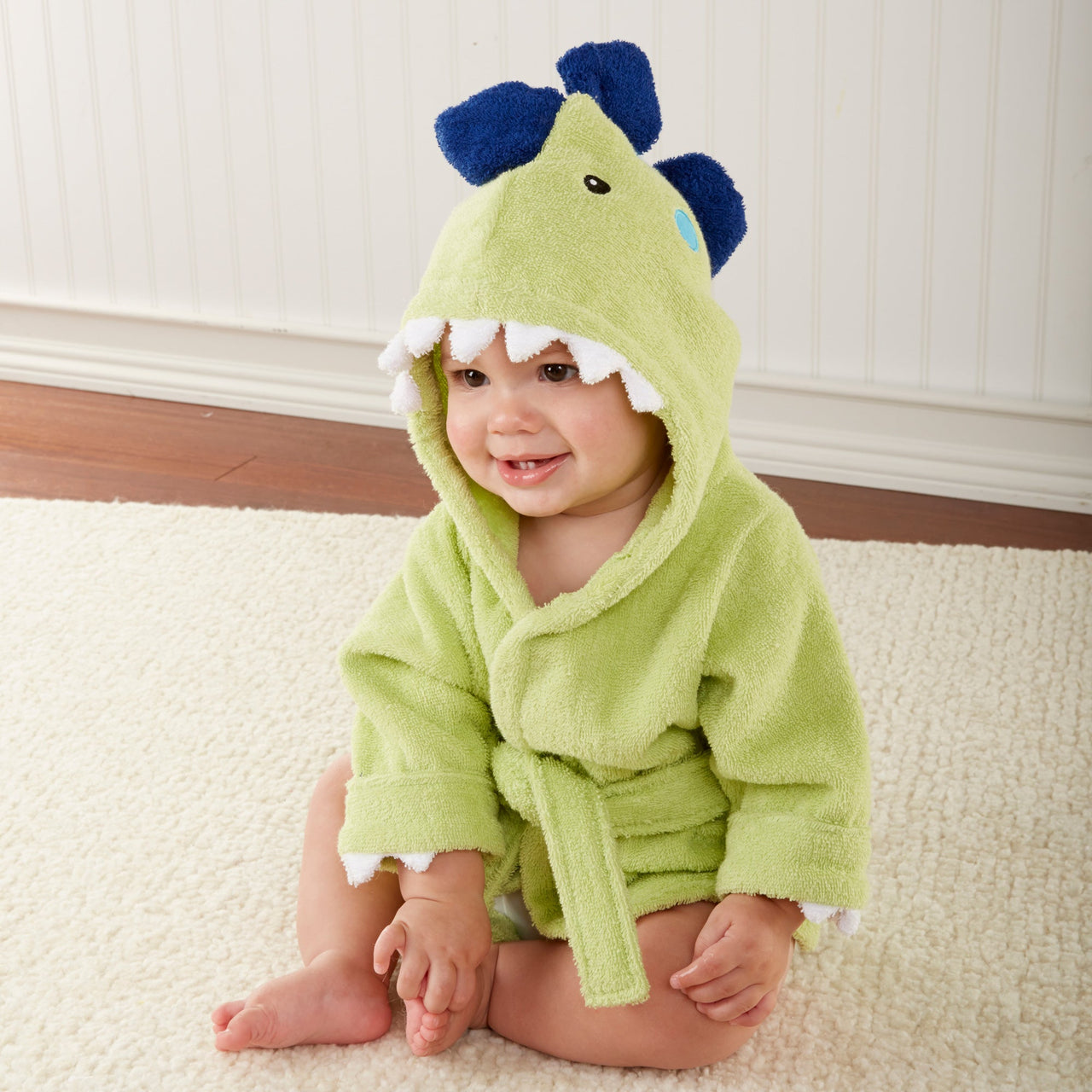 Splash-a-saurus Dinosaur Hooded Spa Robe