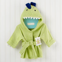 Thumbnail for Splash-a-saurus Dinosaur Hooded Spa Robe (Personalization Available)