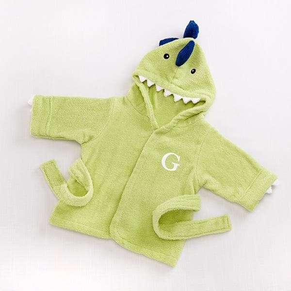 Splash-a-saurus Dinosaur Hooded Spa Robe (Personalization Available)