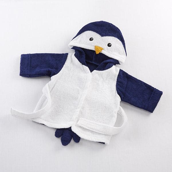 Wash & Waddle Penguin Hooded Spa Robe (Personalization Available)