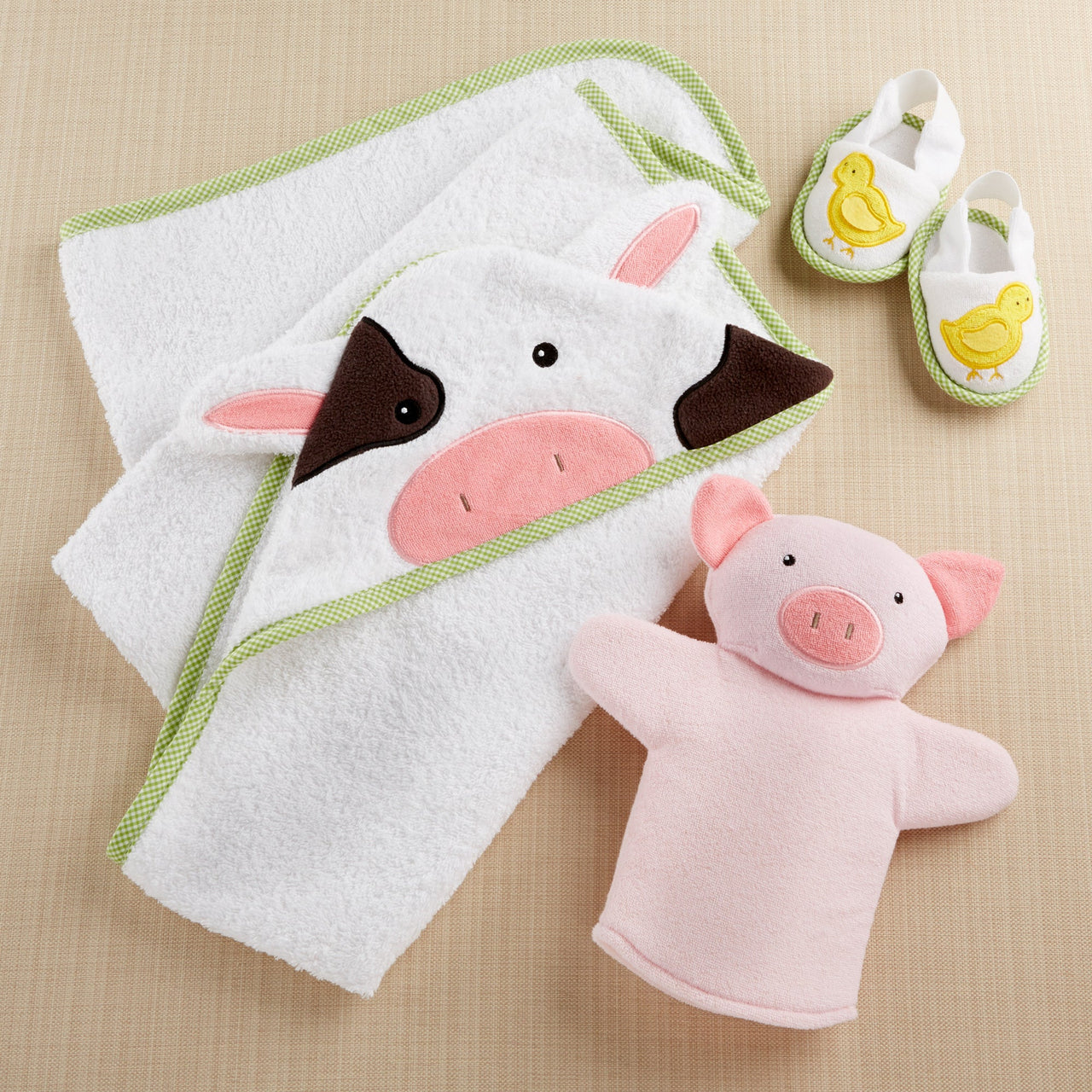 Farmhouse Friends 3-Piece Bath-time Bucket