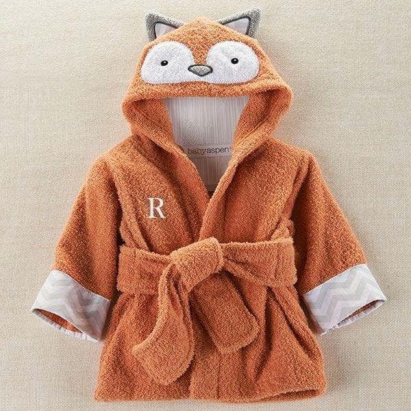 Rub-a-dub, Fox in the Tub Hooded Spa Robe (Personalization Available)