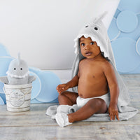 Thumbnail for Let the Fin Begin 4-Piece Bath Gift Set (Gray)