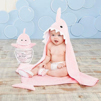 Thumbnail for Shark 6-Piece Baby Gift Set - Pink