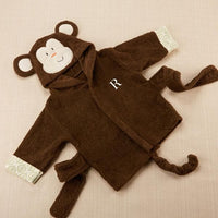 Thumbnail for Born to be Wild Monkey Hooded Spa Robe (Personalization Available)