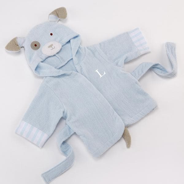 Bathtime Bow Wow Puppy Hooded Spa Robe (Personalization Available)
