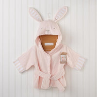 Thumbnail for Baby's Bathtime Bunny Hooded Spa Robe (Personalization Available)