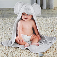 Thumbnail for Safari Gift Set with Elephant Hooded Towel & 4-Pair Sock Set
