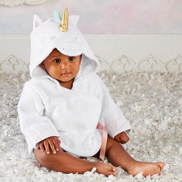 Simply Enchanted Unicorn Hooded Spa Robe (Personalization Available)