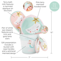Thumbnail for Simply Enchanted Mermaid 4-Piece Bath Time Gift Set
