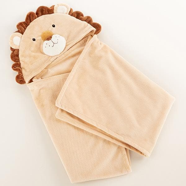 Lion Hooded Blanket