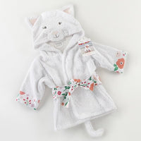 Thumbnail for Cat Hooded Robe (Personalization Available)