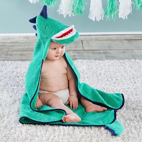 Dino Baby T-Rex Hooded Towel