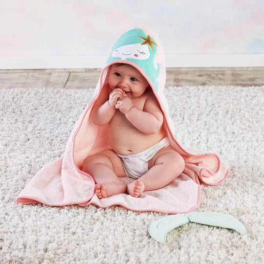 Simply Enchanted Mermaid Hooded Towel