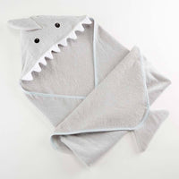 Thumbnail for Gray Shark Hooded Towel