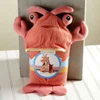 Thumbnail for Lobster Laughs Lobster Hooded Towel (0-9 Months)