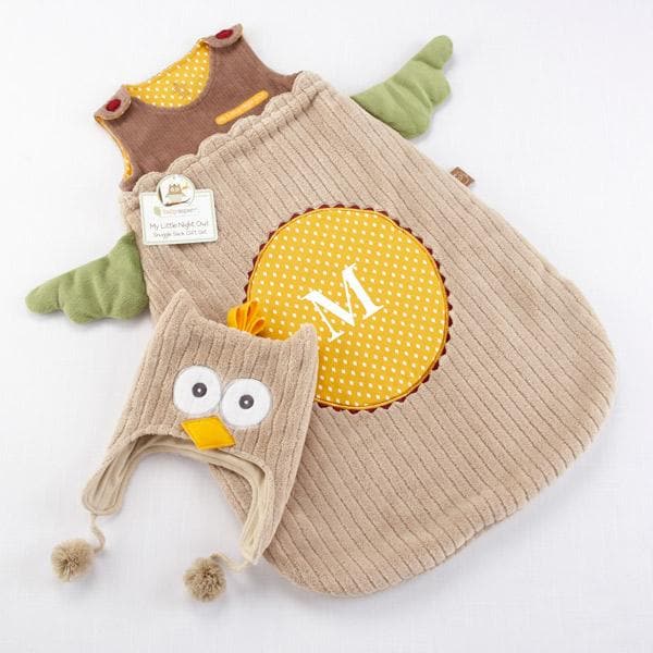 My Little Night Owl Snuggle Sack and Cap (Personalization Available)