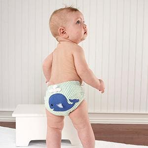 Beach Bums 3-Piece Diaper Cover Gift Set (0-6 or 6-12 Months)