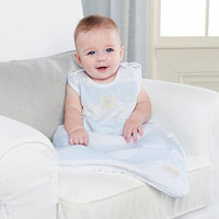 Thumbnail for Sweet Snuggles Muslin Wearable Blanket (Blue)