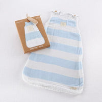 Thumbnail for Sweet Snuggles Muslin Wearable Blanket (Blue)