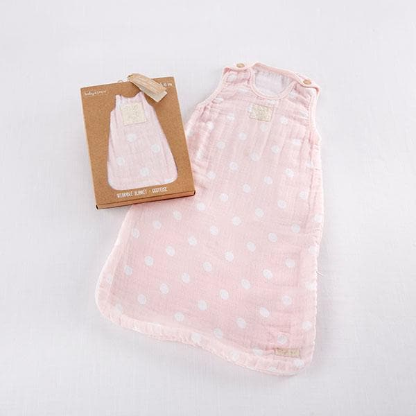 Sweet Snuggles Muslin Wearable Blanket (Pink)