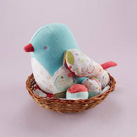 Thumbnail for Bitsy Bluebird Plush Plus Bird with Socks for Baby