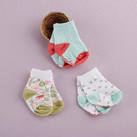 Thumbnail for Bitsy Bluebird Plush Plus Bird with Socks for Baby