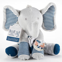 Thumbnail for Louie the Elephant Plush Plus Socks for Baby