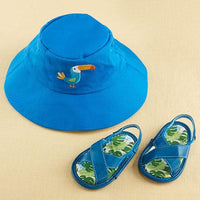 Thumbnail for Tropical Beach Hat & Flip Flop Gift Set