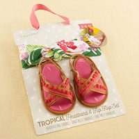 Thumbnail for Tropical Headband & Flip Flop Gift Set