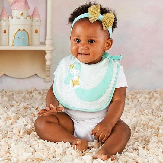Simply Enchanted Mermaid Bib & Headband Set