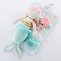 Thumbnail for Mia the Mermaid Plush Plus Headband & Rattle for Baby (Personalization Available)